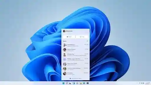 “Windows 11 desktop interface with productivity and multitasking features” 