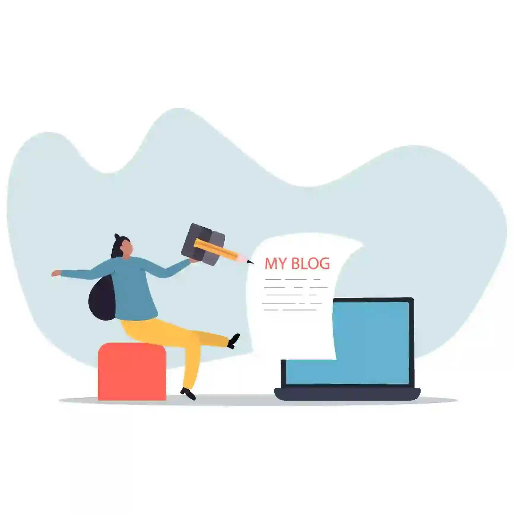 “Beginner guide on how to start a successful blog” 
